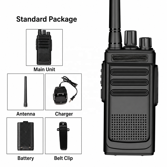 High Power Mini Wireless Network Walkie Talkie Portable Outdoor Two Way Radio for Hotel Security Communication