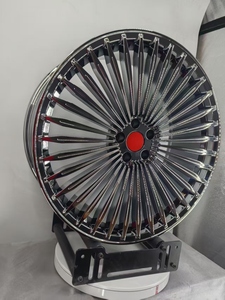 Rueda de Aluminio Plateada Forjada a Medida HRW PROJECT, Diseño Cóncavo Profundo, Multirradio de 18-26 Pulgadas, 5x114.3/5x112/5x130, 25-30mm, Nueva con 3 Años de Garantía - Product Image 4