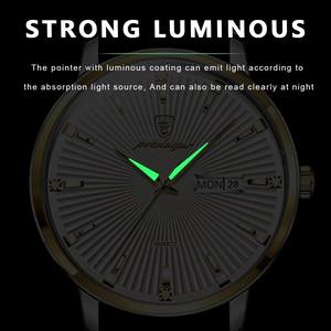 Drioshipping reloj ultrafino impermeable fecha Acero inoxidable relojes de cuarzo hombres regalo lujo negocios relojes de pulsera reloj Masculino - Product Image 4