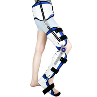 Attelle orthopédique réglable Hkafo pour la hanche, le genou, la cheville et le pied, pour la rééducation orthopédique des membres inférieurs
