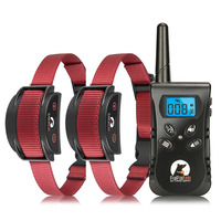 Wasserdicht wiederaufladbar fernbedienung elektrisch Hundetrainingshalsband kein elektrischer Schock Hundekragen mit Ladfunktion