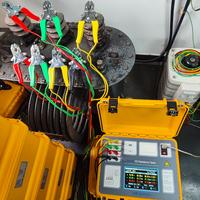 Testeur de résistance DC pour transformateur 20A, ohmmètre de résistance d'enroulement triphasé avec fonction de désaaimantissement automatique