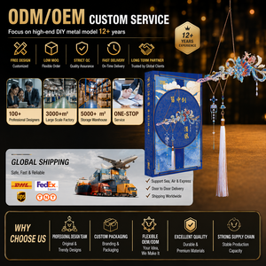 Épée en forme d'épingle Qinghuang, modèle métallique 3D DIY, vente en gros, personnalisable, jouet éducatif STEM, cadeau, décoration, directement <span class=keywords><strong>de</strong></span> l'usine, OEM, CE EN71 - Product Image 3