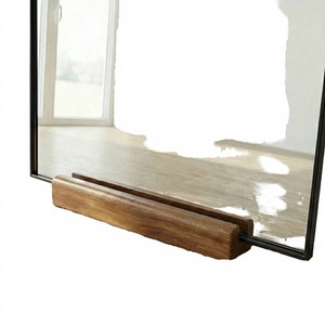 OEM/ODM Luxury Modern Full-length Wood Lighted Wavy Vanity -Makeup <b>Mirror</b> - Product Image 2