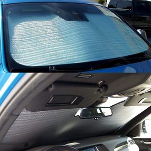 Accesorios del interior del coche parabrisas sombra ajuste personalizado rollo de parabrisas de coche sol sombra protector de plata sombrilla parasol - Product Image 4