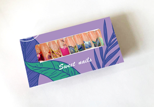 <span class=keywords><strong>Livraison</strong></span> en 7 jours Rose Marbre Luxe Presse sur Ongles Emballage LOGO Personnalisé Nail Art Fenêtre Boîte Magnétique pour Presse sur Ongles - Product Image 3