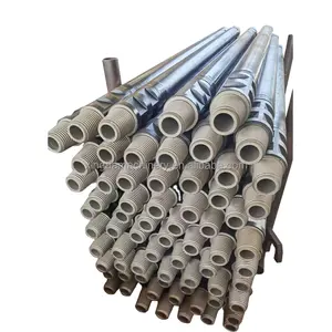 New API Drill Pipe Cheap Price Carbon Steel Material 76m 89m 102m 114mm Sizes Rock Well Drilling Equipment Casting Processing