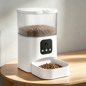 Comederos Inteligentes para Mascotas con Cámaras, Dispensador Automático de Comida, Comedero Automático para Mascotas, Suministros para el Hogar - Product Image 1