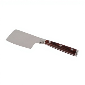 Coltello da Torta e <span class=keywords><strong>Formaggio</strong></span> Personalizzato con Etichetta Privata, Lama in Acciaio Inossidabile Resistente e Manico in Legno - Product Image 1