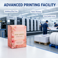 Papier ondulé enduit pour présentoir de produits cosmétiques OEM, livraison rapide, papier kraft de stockage recyclable