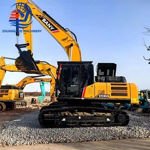 Excavatrice SANY SY245H de 25 tonnes avec moteur Isuzu, tarière, grappin, brise-roche et accessoires - Product Image 1