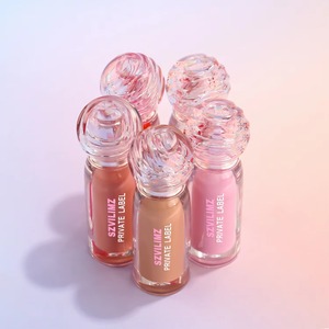 Gloss à lèvres en tube coloré Private Label Candy Dreamy, 58 couleurs, sans cruauté, longue tenue, waterproof, hydratant, maquillage - Product Image 2