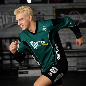 Maillot de football américain personnalisé en gros pour équipes de la Coupe du Monde, uniforme de sport décontracté à manches longues en maille entièrement imprimé - Product Image 3