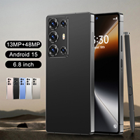 Teléfono Inteligente C25Ultra 5G con Pantalla HD de 6.8 Pulgadas, Android 15, Ocho Núcleos, 12 GB + 512 GB de Almacenamiento, Reconocimiento Facial, Doble SIM, Doble Modo de Espera, 6000 mAh