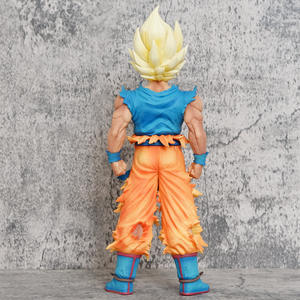 Figurines de Son Goku <span class=keywords><strong>Super</strong></span> Saiyan de <span class=keywords><strong>Dragon</strong></span> <span class=keywords><strong>Ball</strong></span>, décoration de bureau, vente en gros, nouveauté, cadeau décoratif, jouet - Product Image 2