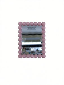 Specchio Rettangolare in Plastica Spessore 4.0 mm con Cornice Decorativa da Parete per Uso Domestico Design Contemporaneo - Product Image 1