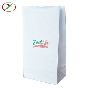 Desechables de papel Kraft respetuoso del medio ambiente para el mareo vómito de papel de color de la aerolínea bolsa de basura - Product Image 5