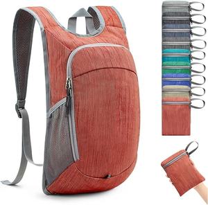 10L <span class=keywords><strong>กระเป๋า</strong></span>เป้สะพายหลังเดินป่าขนาดเล็ก Daypack เดินป่าน้ําหนักเบา<span class=keywords><strong>กระเป๋า</strong></span>เป้สะพายหลังแบบพับได้กระเป๋าสะพายพับได้แบบสบายๆ - Product Image 4