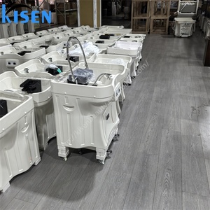 อ่างสระผมเคลื่อนที่ Kisen Shampoo Head Spa Bac Japanness Thai Massage พร้อมถังเก็บน้ำ 2 ถัง และเครื่องทำน้ำอุ่น - Product Image 4