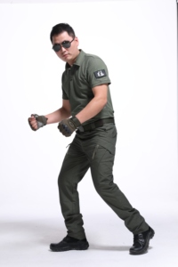 Pantaloni Outdoor IX9 Multi-Tasca per Primavera e Autunno, Elastici, Larghi, Dritti, <span class=keywords><strong>Casual</strong></span> - Product Image 2