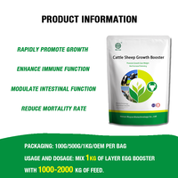 Bio Earn Premium Aditif Pakan Ternak dengan Vitamin, Enzim, Asam Amino untuk Sapi, Domba, Sapi Perah, Domba, Mempercepat Pertumbuhan