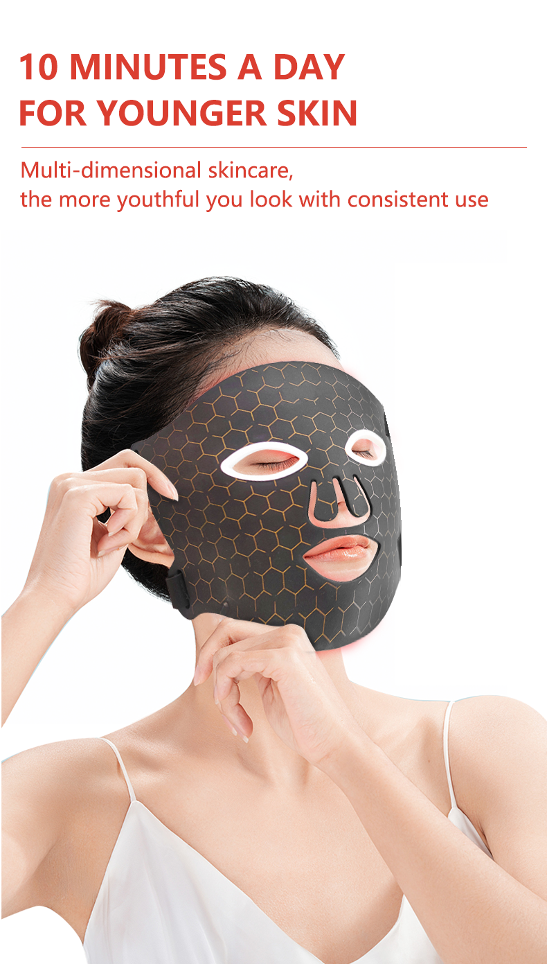ORANGLES 7 Color Photon LED Light Therapy Mask | Infrared Home Spa Device for Wrinkle Reduction | Hot Sale – orangles Qatar - elegant presentation - exhibiting components - Image 6 of 6 | ideal for home | Discount on 7 Color Photon LED Light Therapy Mask | Infrared Home Spa Device for Wrinkle Reduction | Hot Sale – orangles Qatar Virginia | Free Shipping ORANGLES