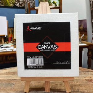 Mini Tela per Pittura <span class=keywords><strong>con</strong></span> Cavalletto in Legno, Design per Forniture Artistiche e Disegno - Product Image 2