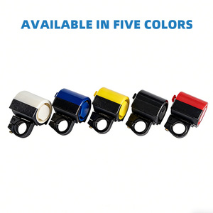 Vente en gros de klaxons électroniques à piles en plastique imperméables AFTFA, multicolores, multi-sons, légers et sûrs pour vélos - Product Image 6