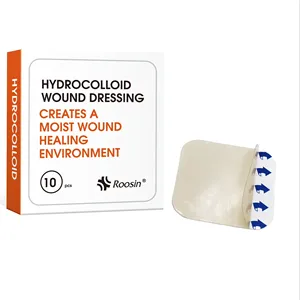 Medical Wound Care Adhesive High Absorbent Ultra Thin Hydrocolloid Dressing