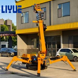 <span class=keywords><strong>Grue</strong></span> ré<span class=keywords><strong>tractable</strong></span> pliable à forte demande Mini <span class=keywords><strong>grue</strong></span> araignée Machines polyvalentes de 8 tonnes <span class=keywords><strong>Prix</strong></span> du fabricant - Product Image 2