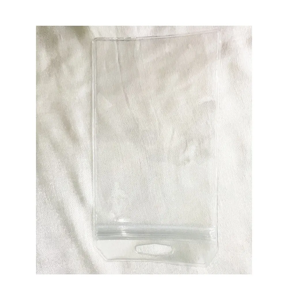 Прозрачный пластиковый косметический пенал для ювелирных изделий из ПВХ с индивидуальным логотипом
