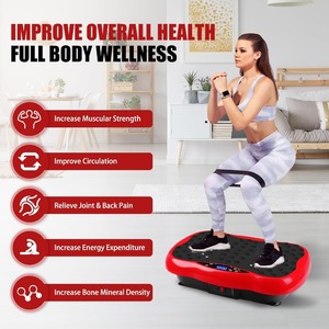 เครื่องออกกำลังกายแบบสั่นสะเทือน แผ่นสั่นสะเทือน Crazy Fit สำหรับลดสัดส่วนทั่วร่างกาย - Product Image 4
