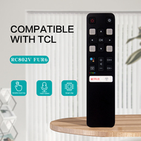 Télécommande vocale RC802V FUR6 pour téléviseurs TCL Smart LED LCD