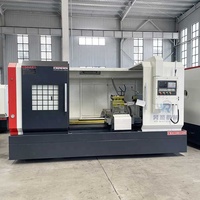 2024 nuevo producto CK61100 máquina de torno Horizontal CNC automática husillo único resistente 220V GSK Control torno de cama plana