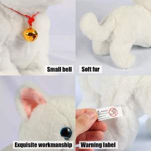 Özel Smalody İnteraktif Çevre Dostu PP Pamuk Dolgulu Süper Yumuşak Peluş Oyuncaklar Yenilikçi Ses Kontrollü Robot Kedi Çocuklar İçin Hediye - Product Image 3