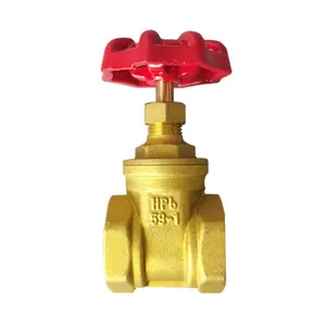 200WOG Brons Casting Body Type Messing Gate Valve