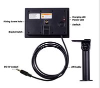 Detector ultrasónico inalámbrico para paneles solares, sensor de nivel de agua, combustible y líquidos, indicador de alarma, medidor de agua remoto, monitor con aplicación.