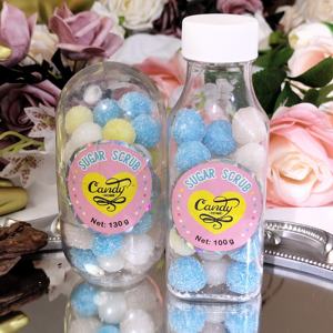 CALFLYNオーガニックラベンダーシュガーキューブカスタム家庭用プライベートラベルボディスクラブボールビタミンCを注入した美白 - Product Image 1