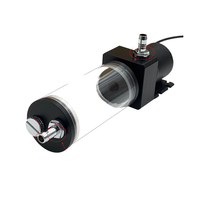 OCOCOO Pompa Pendingin Air Combo 9.6W 500LH 4M Head PWM Bantalan Keramik 50000 Jam Tangki Akrilik 130MM Rak Server Produsen