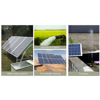 Inverseur d'entraînement de pompage solaire 1phase 220V 2HP 1.5KW DC à AC pour l'irrigation agricole
