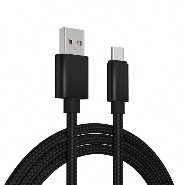 High Quality USB-C Power Cable Braid Nylon Phone Cable Data Transfer Type C Charger Cable For Smart Phones