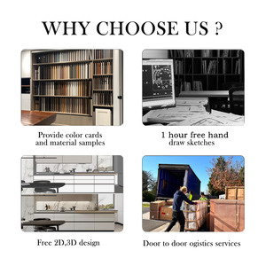 Diseños de Islas de Cocina de Roble Blanco Americano, Tiradores Dorados de Lujo, Gabinetes de Cocina de Madera Maciza Estilo Shaker <span class=keywords><strong>Delgado</strong></span>, Conjuntos Completos Personalizados - Product Image 5