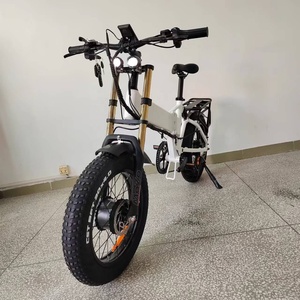 Xe đạp điện gấp địa hình bánh béo hợp kim nhôm, động cơ kép 2000W, pin 52V 21Ah, phanh thủy lực, giảm xóc toàn phần - Product Image 2