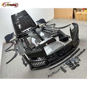 Kit carrosserie en fibre de carbone forgée style MSY 2025 avec grille centrale de phare pour Rolls Royce Cullinan 2019-2024 - Product Image 2