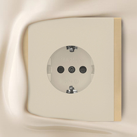 Enchufe de Pared WESA 16A, 1 Tomacorriente, Estándar Europeo Schuko, Diseño Moderno y Lujoso