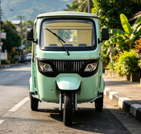 Véhicule Taxi Électrique à Trois Roues Conforme CEE, Expédition SKD, Moteur Magnétique en Acier 4000W pour Importation et Approvisionnement de Gros Volume