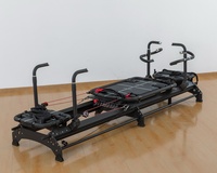 Aluminio de Grado Comercial LUMINE para Máquina de Pilates Reformer para Estudios de Fitness, Ajustable, Portátil y Duradero