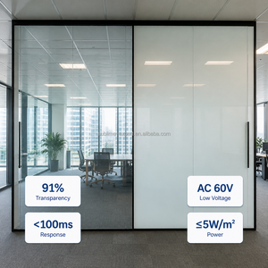 Película PDLC <span class=keywords><strong>para</strong></span> Ventanas Inteligentes, Vidrio Eléctrico Moderno con Tinte Regulable <span class=keywords><strong>para</strong></span> Puertas Corredizas de Apartamentos, Película Inteligente PDLC <span class=keywords><strong>para</strong></span> Salas de Reuniones - Product Image 3