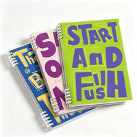 Cuaderno Personalizado Recargable de Hojas Sueltas con Cubierta Transparente, Encuadernado con Discos, Papel Rayado y Cuadriculado, para la Escuela y la Oficina