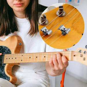 Guía de cuerdas para guitarra <span class=keywords><strong>Fender</strong></span> Strat, soportes de cuerdas estilo vintage para SQ/ST, accesorios de repuesto para guitarra - Product Image 6